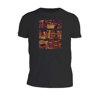 t-shirt ανδρικό με στάμπα