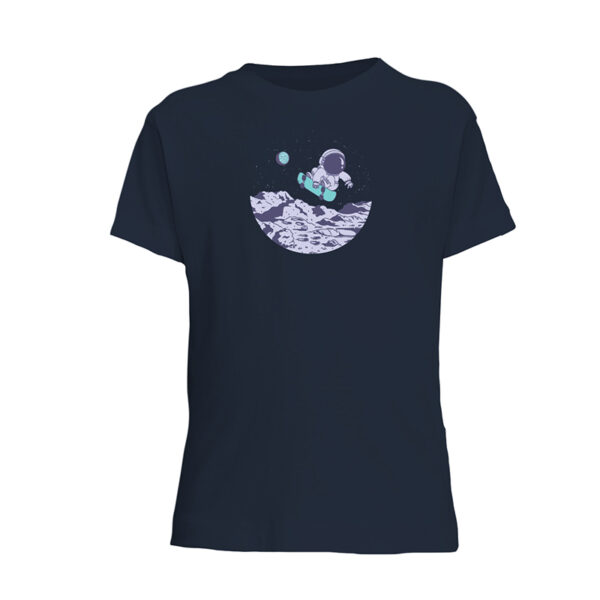 t-shirt παιδικό navy με στάμπες