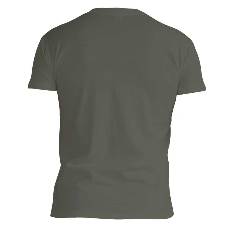 ανδρικό-χακί-t-shirt-με-στάμπα-gorilla-headphones-πίσω ανδρικό χακί t-shirt με στάμπα gorilla headphones πίσω