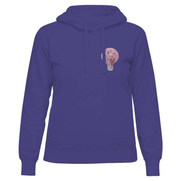 φούτερ κουκούλα γυναικείο με στάμπα