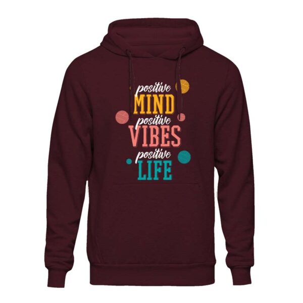 φούτερ κουκούλα ανδρικό με στάμπα