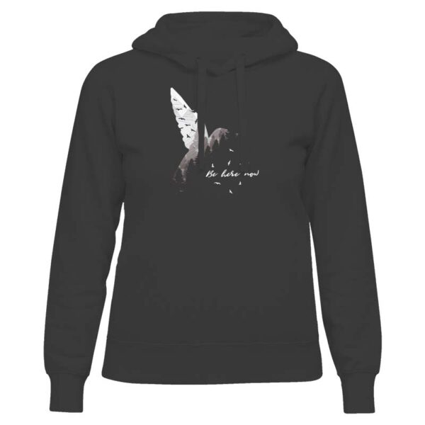 φούτερ κουκούλα γυναικείο με στάμπα