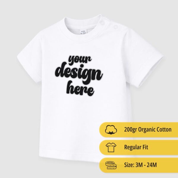 custom βρεφικό t-shirt με εκτύπωση 02