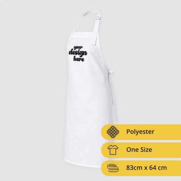 unisex custom ποδιά με εκτύπωση 03
