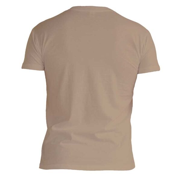 t-shirt ανδρικό sand πίσω