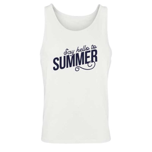 αμάνικο t-shirt με στάμπα hello to summer 01 front