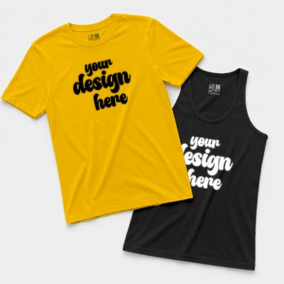 custom t-shirt category