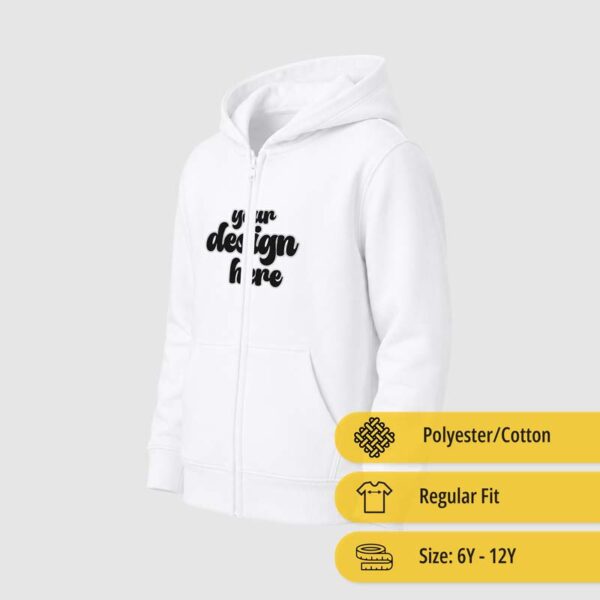 παιδικό custom zip hoodie 260 basic 02